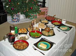 The true american christmas feast honors traditional holiday favorites from all points of the globe. Traditional Lithuanian Christmas Eve Dinner With American Twist By Ausra Huntington Nee Paulauskaite Lithuanian Recipes Christmas Eve Dinner Christmas Food