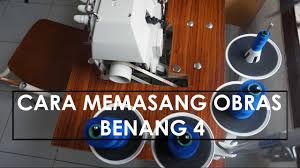 Farin hashim class membantu zero basic yang berminat nak belajar menjahit menangani masalah tiada masa nak ke kelas menjahit dan dapat belajar secara online. How To 8 Cara Memasang Obras Benang 4 By Emelia Craft