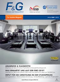 Anamnesebogen für fitnessstudio selber erstellen : F G Magazin Ausgabe 01 2019 By Media Verlag Celle Gmbh Co Kg Issuu