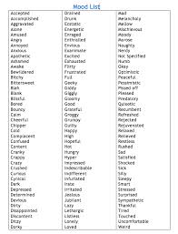 Pin By Stephanie Miller On Mood Tone Mood Words Spelling Bee Words Mood List