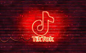 Download Wallpapers Tiktok Red Logo 4k Red Brickwall Tiktok Logo Social Networks Tiktok Neon Logo Tiktok Besthqwallpapers Com Wallpaper Iphone Neon Neon Wallpaper Red And Black Wallpaper
