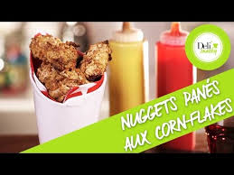 Recette Nuggets De Poulet Panes Aux Corn Flakes Youtube