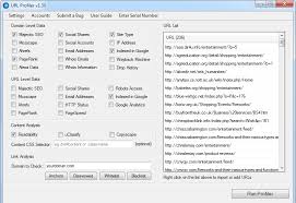 Url Profiler Powerful Content And Back Link Auditor Software Social Data Social Engagement Software