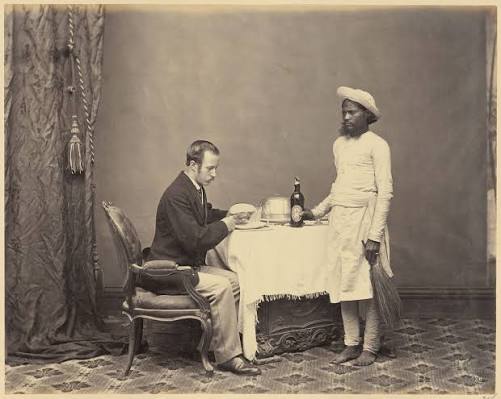 Indian servant photo by John P Nicholas of Madras