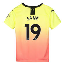 Leroy sane scored 10 goals in 31 premier league appearances last season. Kinder Fussball Leroy Sane 19 Ausweichtrikot Gelb Orange Trikot 2019 20 Hemd