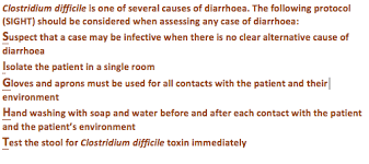 clostridium difficile pha infection control