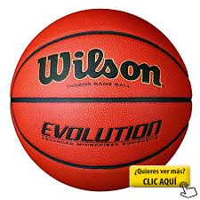 Wilson Evolution Pelota Color Naranja Talla 7 Balon Basket Entrenamientos De Baloncesto Balones De Basquetbol Balones