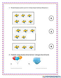 Lembar kerja tk tema air udara api. Tema Air Udara Api Worksheet