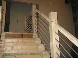 Naturally the next question was what do we put in its place? My Take On A Cable Rail Staircase Hometalk