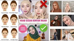 Semua hasratku bisa tersalurkan bersama mama. Tips Memakai Hijab Sesuai Bentuk Wajah Update 2020 Wajah Bulat Kotak Lonjong Segitiga Oval Youtube