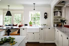 Check spelling or type a new query. Kitchen Bay Window Nook Banquette Transitional Kitchen
