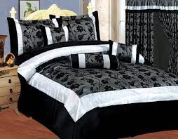 Pin By Maria F On For The Home Black And Grey Bedding Grey And White Bedding Bedding And Curtain Sets
