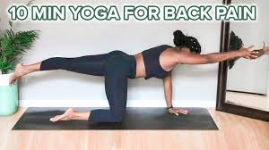Release tight muscles in your back and alleviate back pain with these yoga poses and sequences. 10 Minute Morning Yoga For Back Pain Youtube