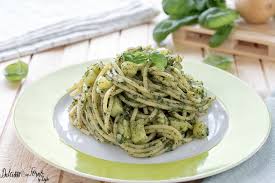 Trenette pesto fagiolini e patate. Pasta Pesto E Patate Ricetta Veloce E Cremosa Dulcisss In Forno