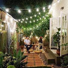 Backyard Backyard Patio Backyard Lighting