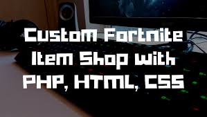 Leave this tool up and watch our countdown to the daily fortnite shop update! Custom Fortnite Item Shop With Php Html Css Justin Stolpe