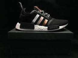 Adidas Nmd R1 Black And Gold 2018 New Unisex Adidas Nmd R1 Pk Boost Rose Gold Black White Bz0292 On Sale Adidas Nmd Adidas Nmd R1 Adidas Fashion Shoes