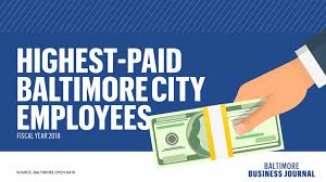 the 30 highest paid baltimore city employees 2018 ranked