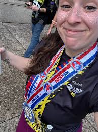 Completed first half marathon at rocky run