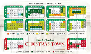 Busch Gardens Williamsburg Crowd Levels