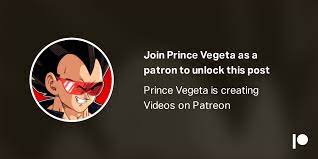 Prince vegeta patreon leaks