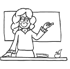 Durante nuestra vida escolar tenemos muchas maestras y también muchos maestros. Colorea Tus Dibujos Maestras Para Colorear Cartoon Drawings Teacher Cartoon Drawings