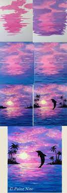 Blue and purple watercolor sunset sky art print from the skies untold painting series, a year long painting challenge to paint a picture of the sky everyday and savor the many changing colors. 30 Quick Painting Tutorials For Occasional Painters Buzz16 Watercolor Paintings For Beginners Watercolor Paintings Tutorials Watercolor Paintings Easy