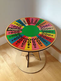 Wheel Of Fortune Table Spacetime Printing Wheel Of Fortune Price Is Right Wheel Fortune Decor