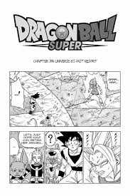 Manga 1 dragon ball super. Read Dragon Ball Super Manga Chapter 38 In English Free Online