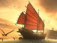 Image result for images ancient chinese junk mother ships