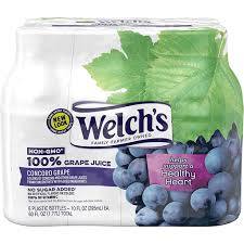 Squeeze more fruit into your diet: Welch S 100 Concord Grape Juice 6 10 Fl Oz Plastic Bottles Juice Boxes Sendik S Food Market