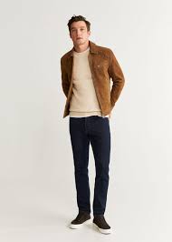 Elbow Patch Brown Suede Jacket F Foleather Men Mango Man Usa Suede Jacket Men Brown Jacket Men Casual Jacket Outfit