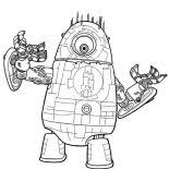 You can print or color them online at. Susan Murphy From Monster Vs Aliens Coloring Page Color Luna