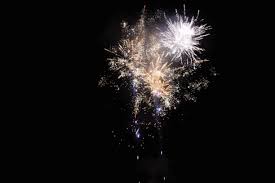 Night beauty over a luminous bridge. Animated Fireworks Gif Fireworks Animation Fireworks Fireworks Gif