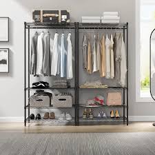 So this hanging copper clothing rack is perfect to add to a room that is short on space for some extra hanging room. Buy Vipek 4 Tiers Wire Garment Rack Heavy Duty Clothes Rack For Hanging Clothes Large Clothing Rack Freestanding Closet With Hanging Rod 35 43 L X 17 72 W X 70 87 H Max Load