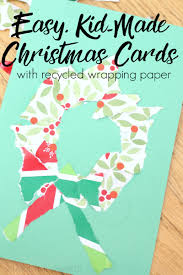 This easy diy christmas ornament is fun to create and can be personalized with your favorite winter character. Easy Kid Made Christmas Cards School Time Snippets