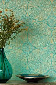 Tapete Yasmin Turkis Orientalischer Traum In Goldenen Ornamenten Ornamente Orientalisch Indisch Bollywood Maro Orientalische Tapete Ornament Tapete Tapeten