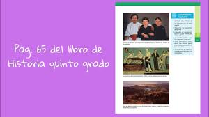 Encuentra respuesta a tu tarea ahora en tareas gratis. Pag 65 Del Libro De Historia Quinto Grado Youtube