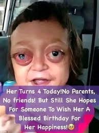 BA CV BL. 2025-R-DBR CV BK. 2025-F-K Her Turns Today!No Parents, No  friends! But Still She Hopes For Someone To Wish Her A Blessed Birthday For  Her Happiness! CEN