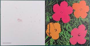 This is a great little art book, nice mini coffee table book. Andy Warhol Flowers Castelli Invitation 1981 Hand Signed Original Color Offset Lithograph Contemporary Art Plazzart
