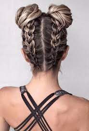 Les Doubles Boxer Braids Bun Hair Styles Braided Hairstyles Cute Hairstyles For Teens