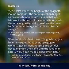 Image May Contain Text Vocab Word Of The Day Potential Energy