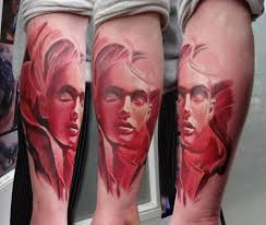 Extreme body modifications are practiced by few in our community, however some become intrigued by it. Arm Fantasie Portrat Tattoo Von Piranha Tattoo Supplies