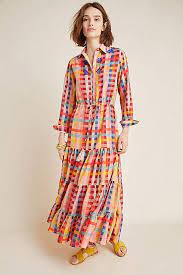 Your invitation to home rainbow bead bracelet. Carolina K Rainbow Maxi Shirtdress Ad Anthrofave Anthroregistry Anthropologie Anthropologie Antro Musthave Sty Floaty Dress Shirt Dress Mini Wrap Dress