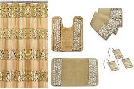 Find all the home decor options your need. Sinatra 7 Piece Shower Curtain Shower Hooks 2 Rugs And Towel Set Champagn Contemporary Bathroom Accessory Sets By Brown S Linens And Window Coverings