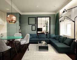 Amenagement Salon Salle A Manger Tres Classe Canape Vert Emeraude Peinture Murale Vert Sauge Amenagement Salon Salle A Manger Peinture Salle A Manger Verte