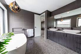 Cavalier Homes Brand New Modern Albury Wodonga Home Featuring Smartstones Arcadia Throughout The Bathrooms A Bathroom Kitchens Bathrooms Bathroom Renovations