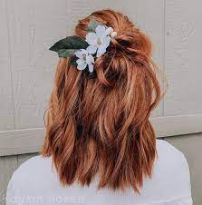 30 Jaw Dropping Short Wedding Hairstyles To Copy Now My Sweet Engagement Medium Length Bridal Hair Short Wedding Hair Bridal Hair