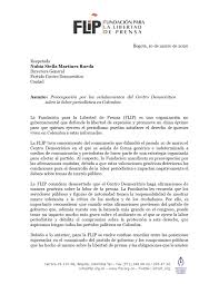 Partido colombia democrática has 2 translations in 2 languages. Carta Al Centro Democratico Por Senalamientos A La Prensa