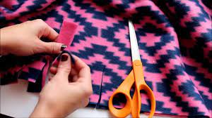 For a child's blanket, 1 1/2 yards works well (a total of 3 yards). 4 Different Ways To Tie A Fleece Blanket Youtube